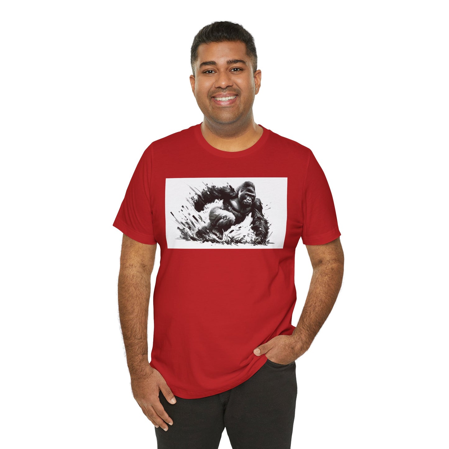 1. Cross River Gorilla From Endangered Species Collection - Unisex T-shirt