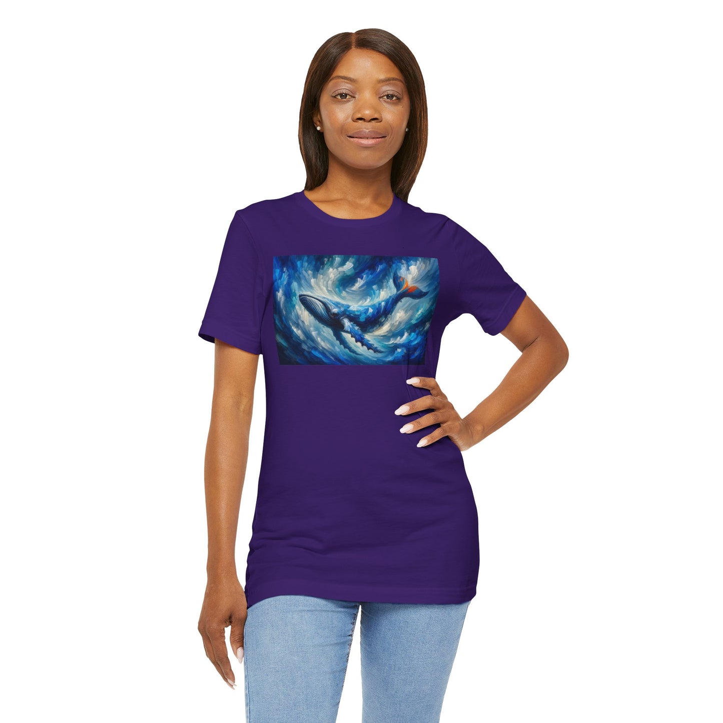 1. North Atlantic Right Whale From Endangered Species Collection - Unisex T-shirt