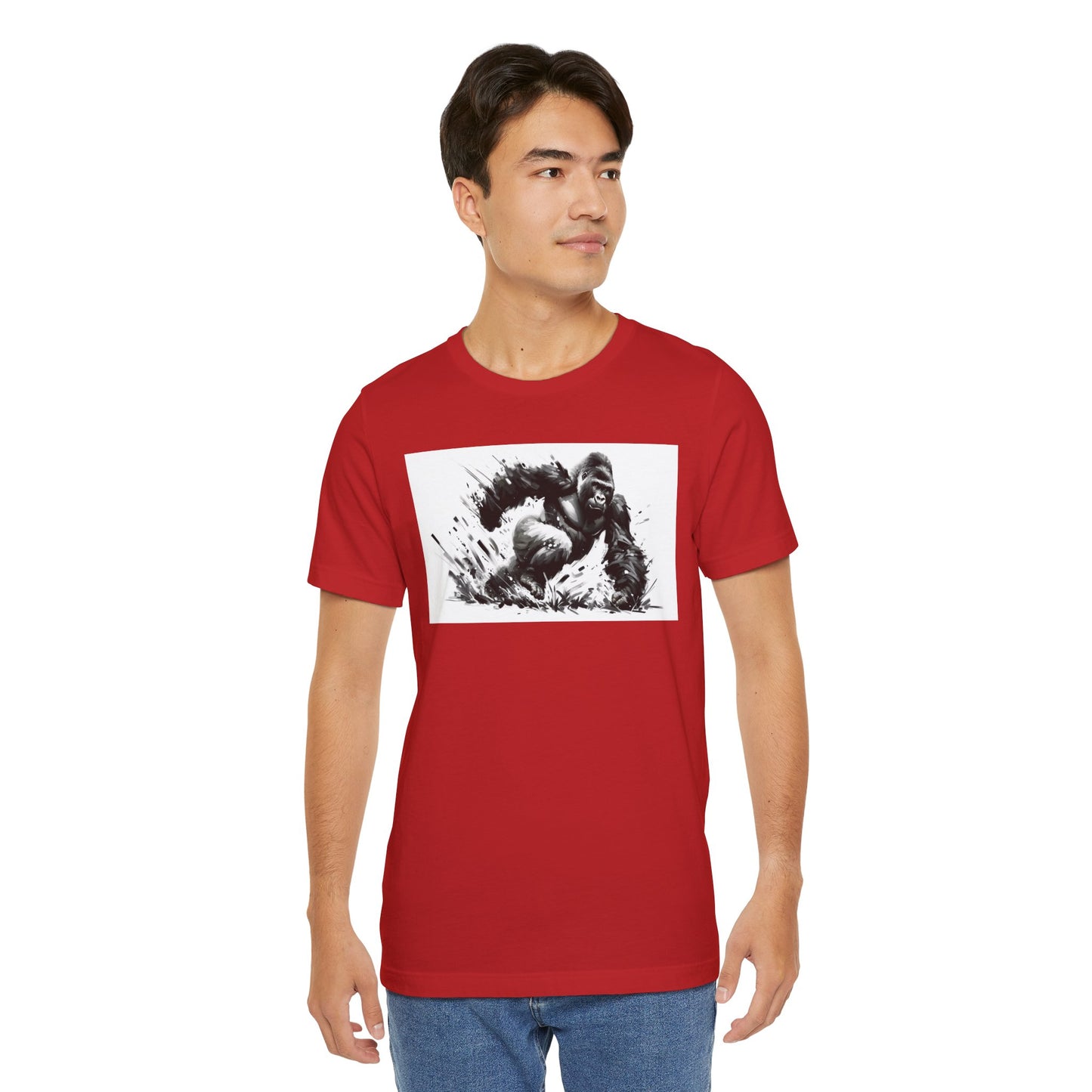 1. Cross River Gorilla From Endangered Species Collection - Unisex T-shirt