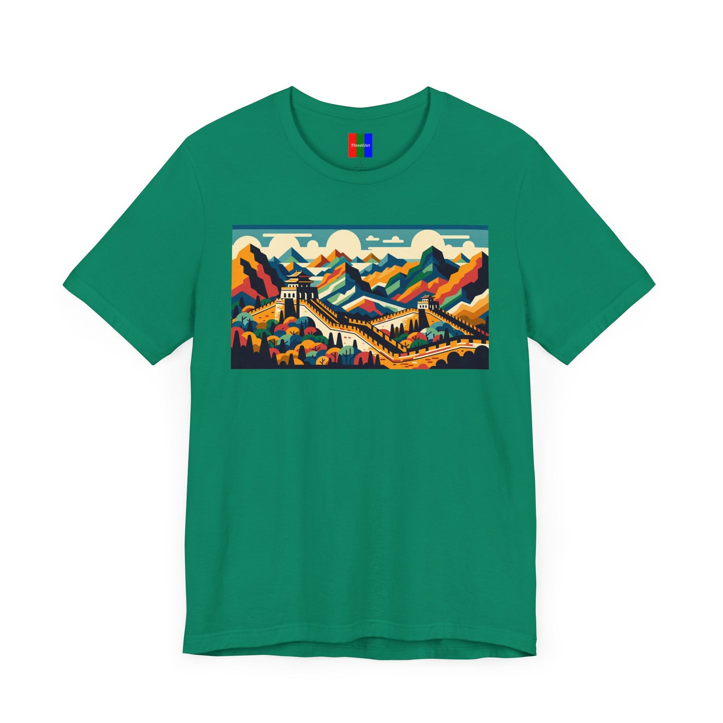 2. The Great Wall of China from Landmarks Collection - Unisex T-shirt