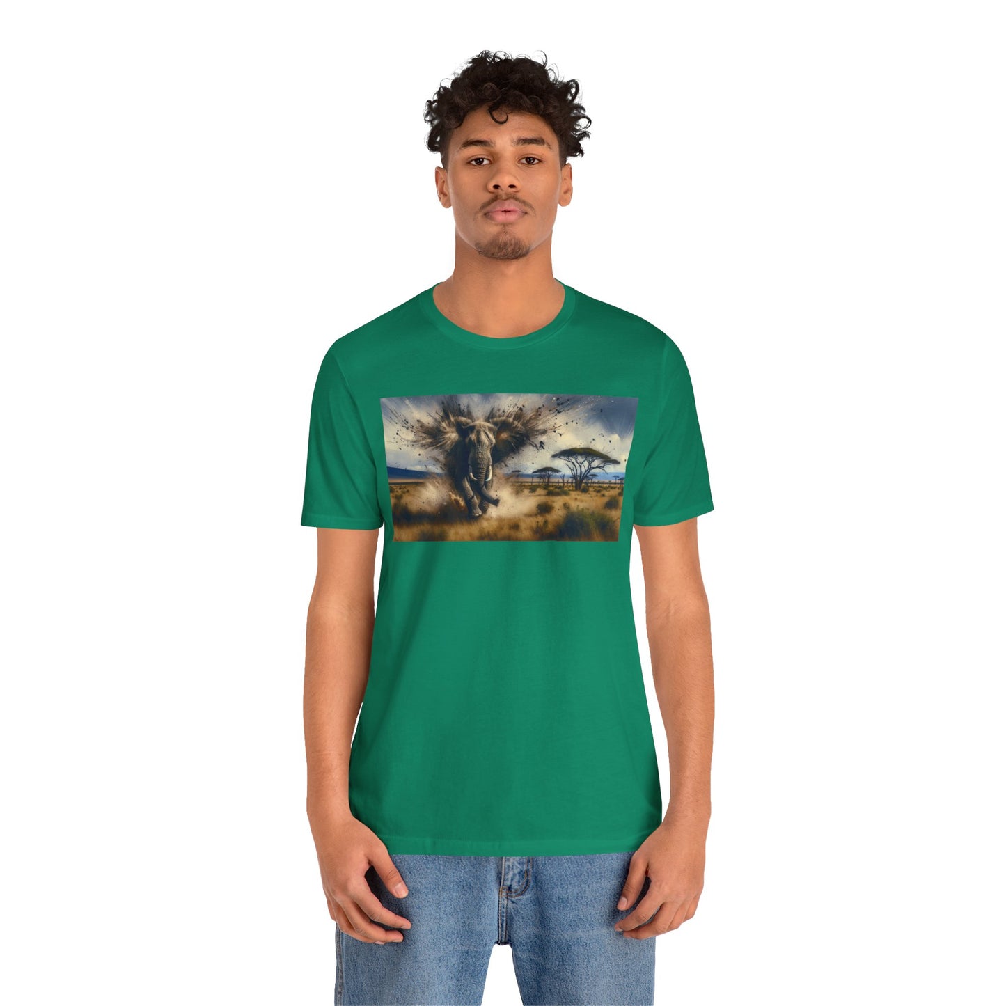 1. African Savanna Elephant From Endangered Species Collection - Unisex T-shirt