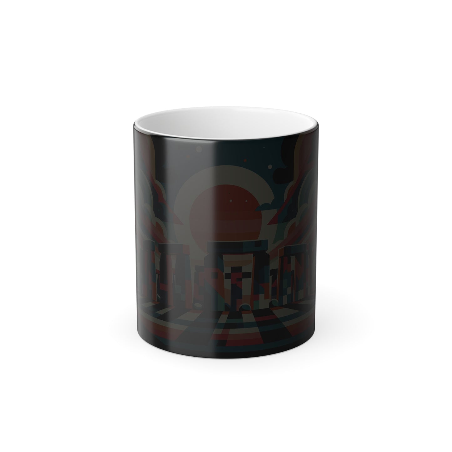Stonehenge England From Landmarks Collection - Color Morphing Mug 11oz