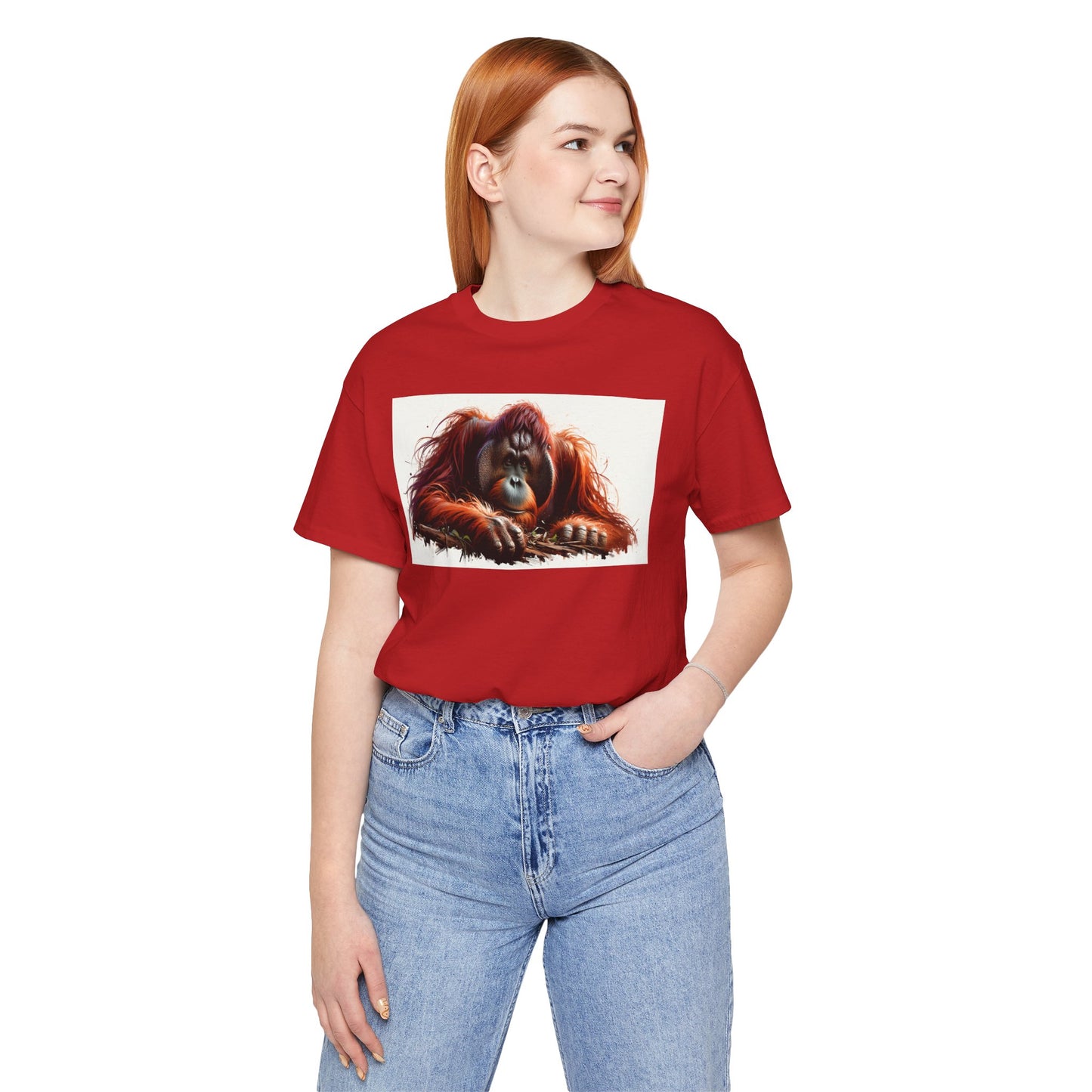 1. Sumatran Orangutan From Endangered Species Collection - Unisex T-shirt