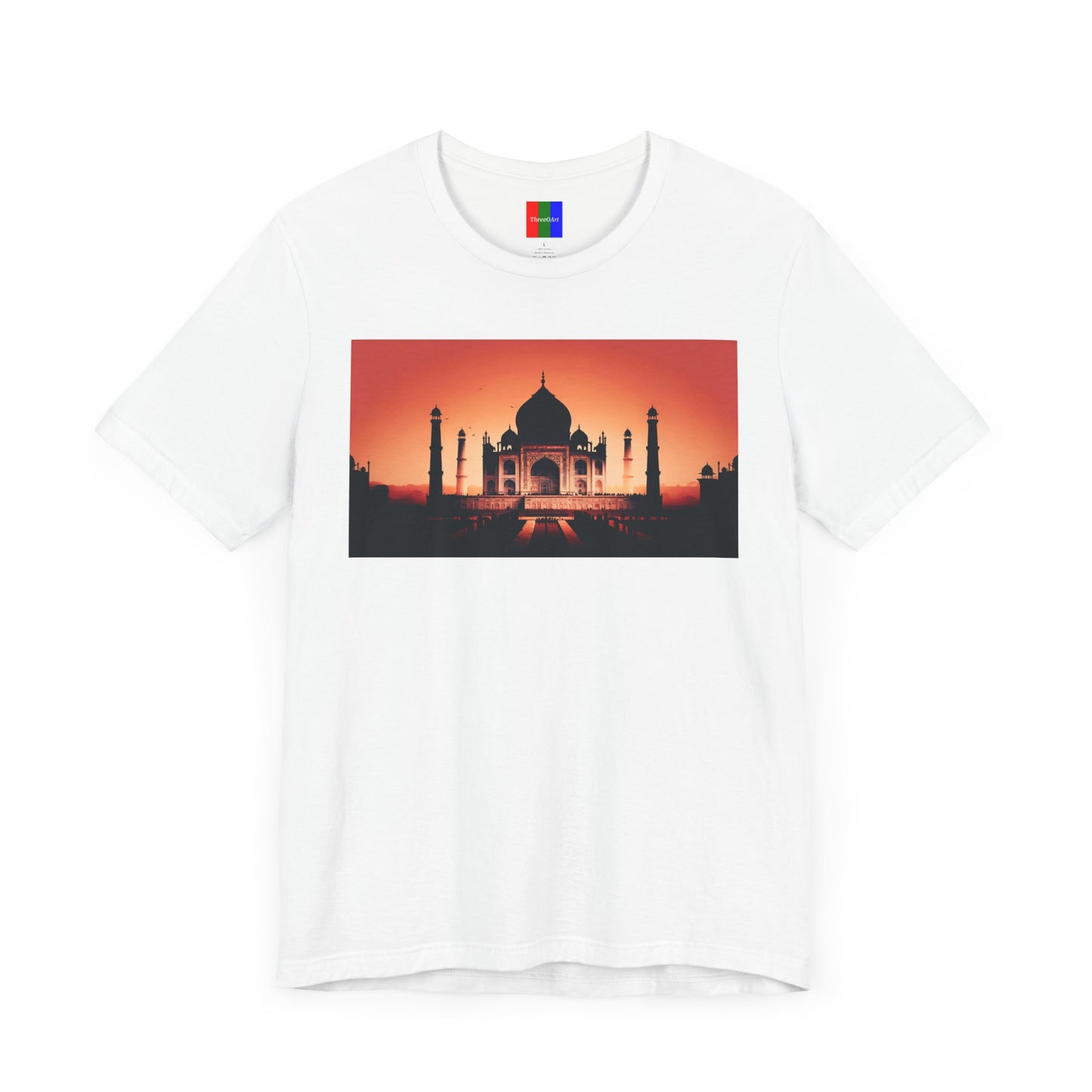 2. Taj Mahal India from Landmarks Collection - Unisex T-shirt