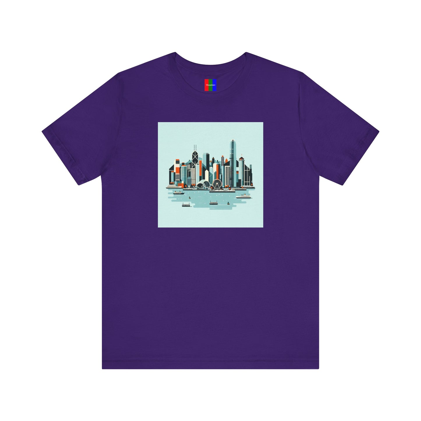 3. Hong Kong from Cities Collection - Unisex T-shirt