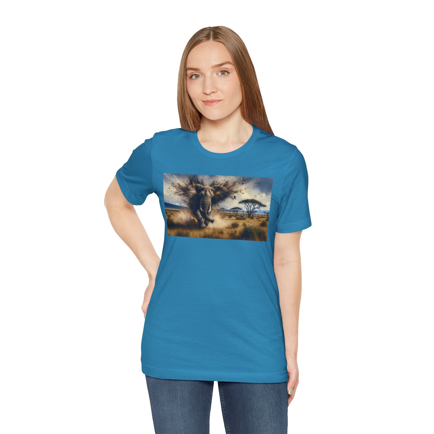 1. African Savanna Elephant From Endangered Species Collection - Unisex T-shirt