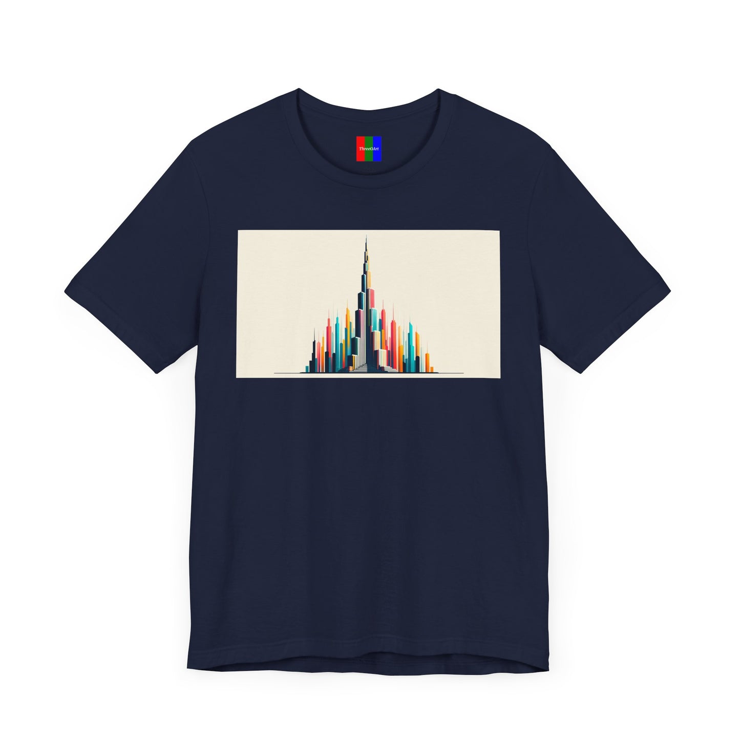 2. Burj Khalifa Dubai from Landmarks Collection - Unisex T-shirt