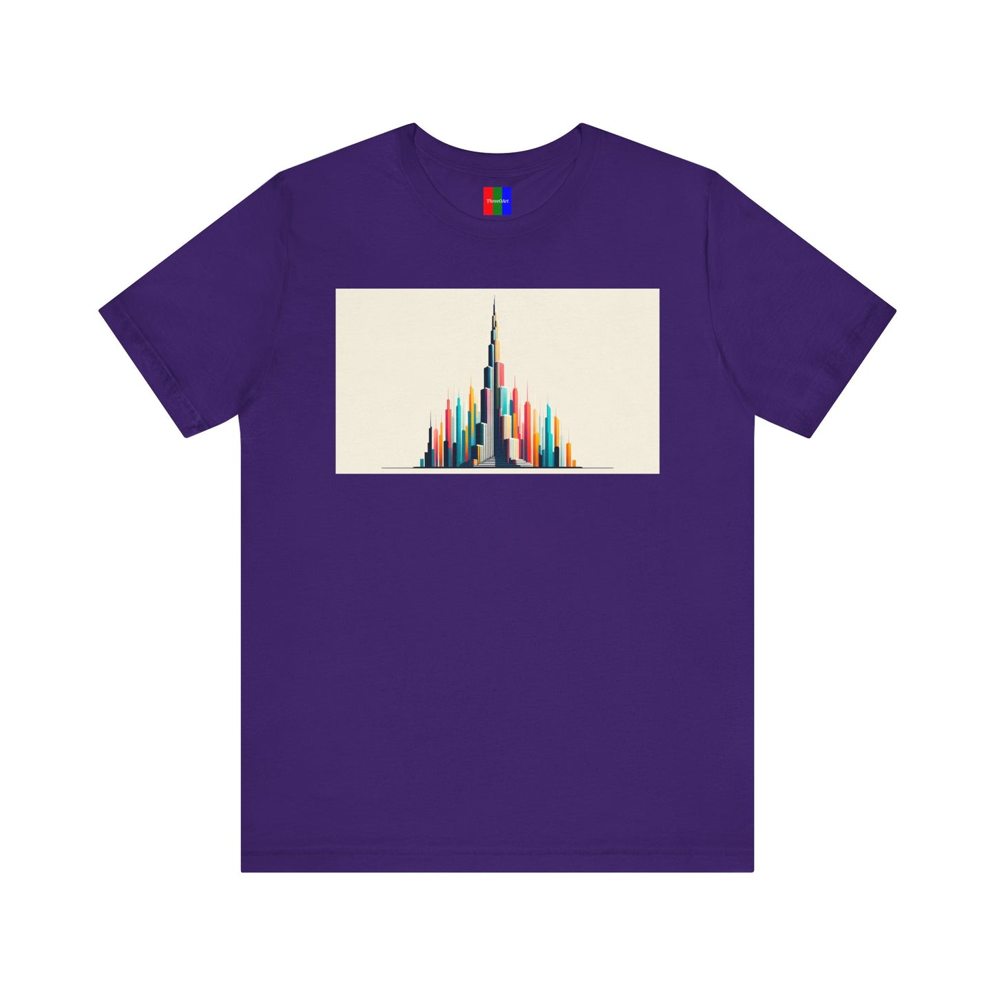 2. Burj Khalifa Dubai from Landmarks Collection - Unisex T-shirt