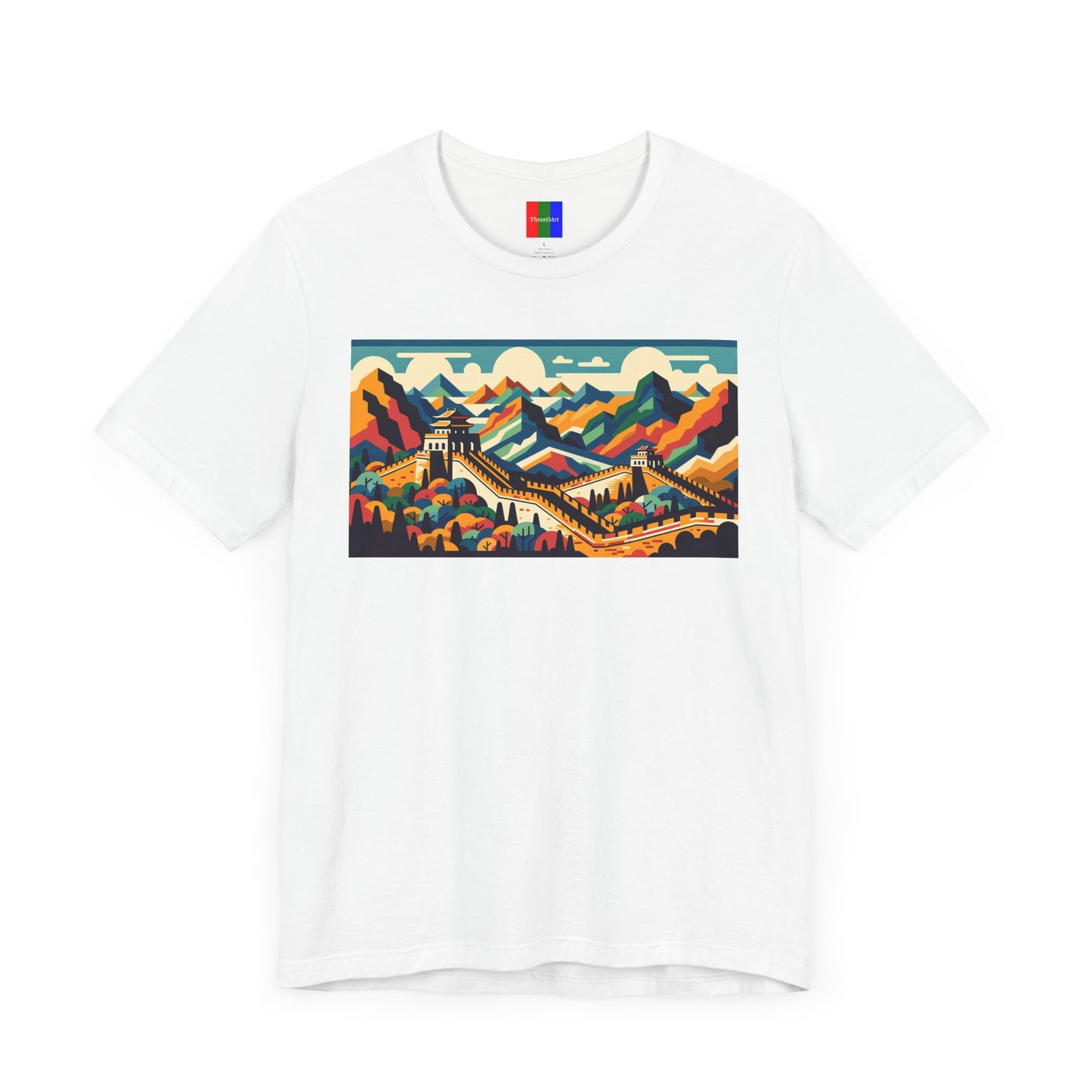 2. The Great Wall of China from Landmarks Collection - Unisex T-shirt