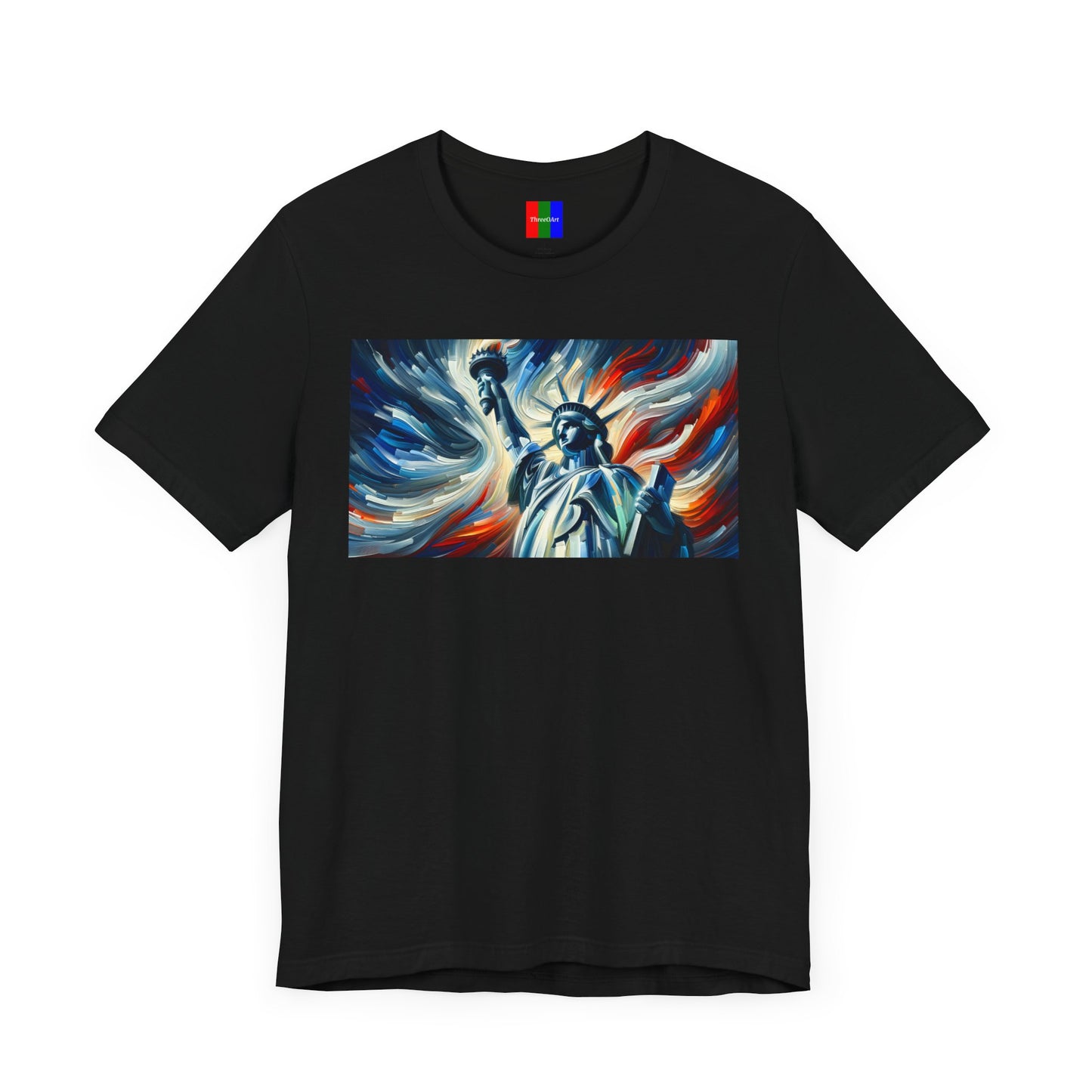 1. Statue of Liberty New York USA from Landmarks Collection - Unisex T-shirt