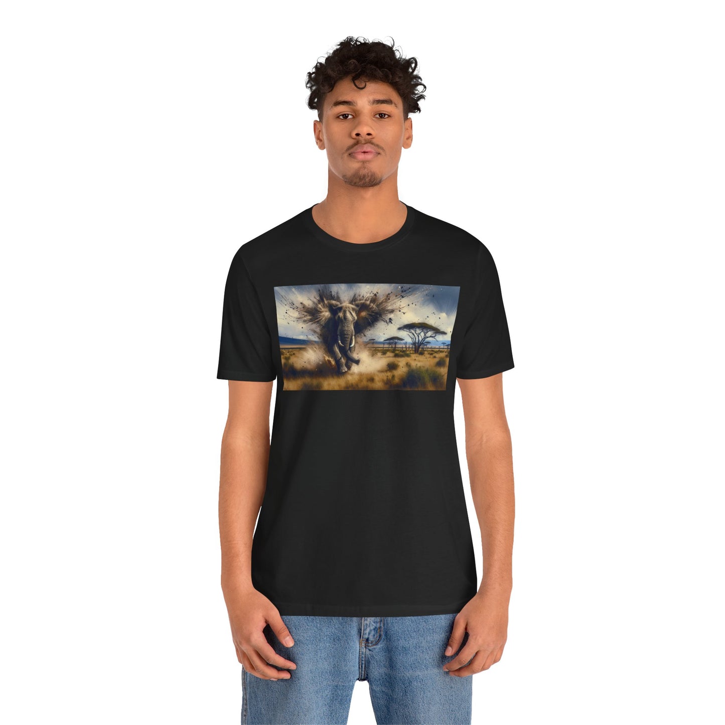 1. African Savanna Elephant From Endangered Species Collection - Unisex T-shirt