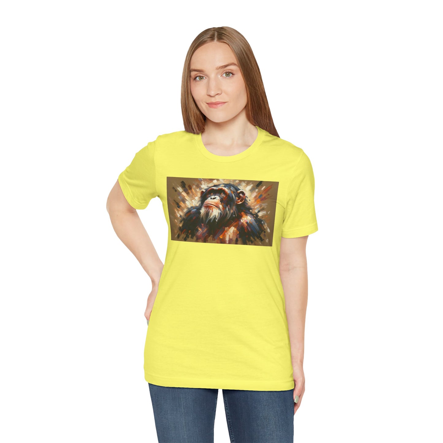 1. Chimpanzee From Endangered Species Collection - Unisex T-shirt