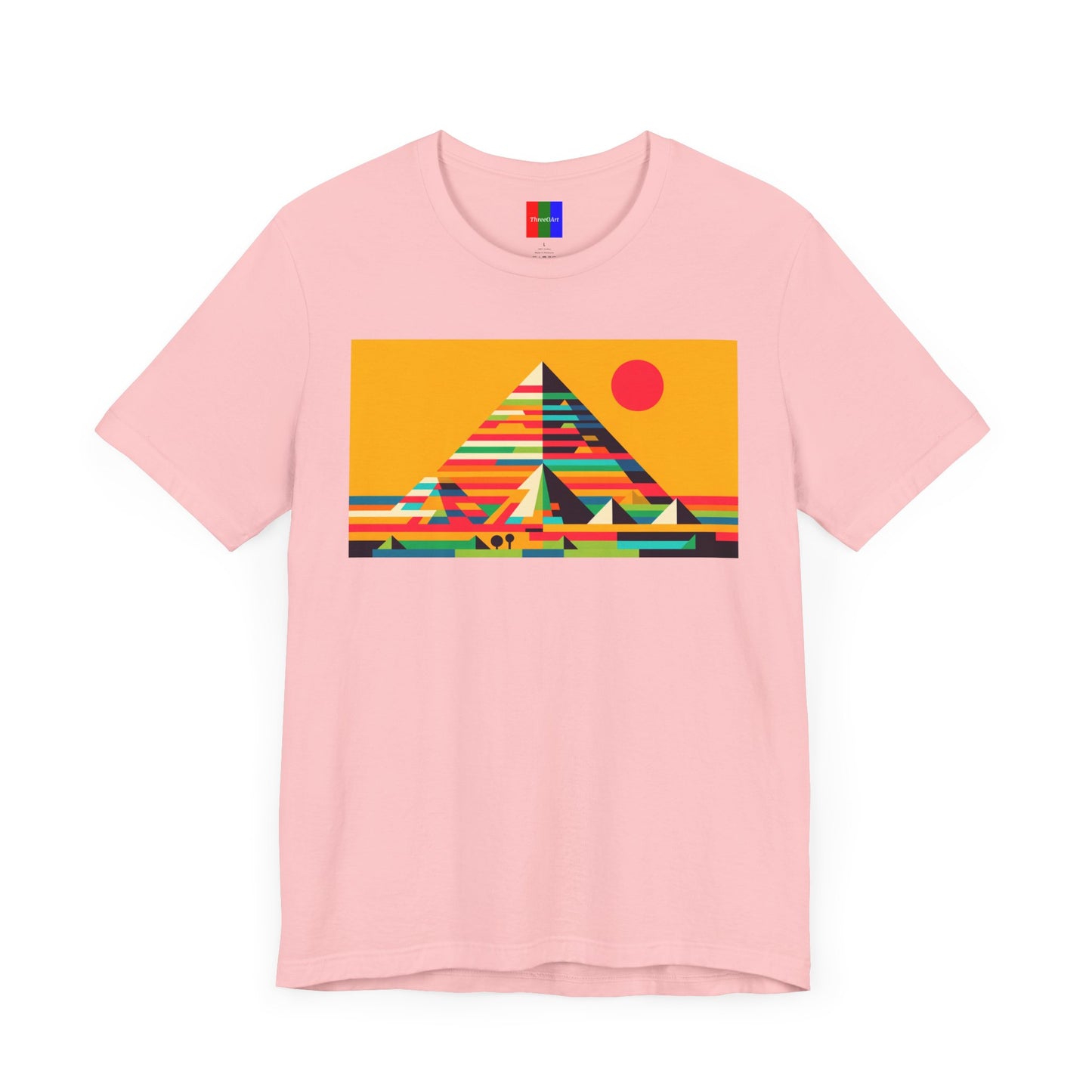 2. The Great Pyramids of Giza Egypt from Landmarks Collection - Unisex T-shirt