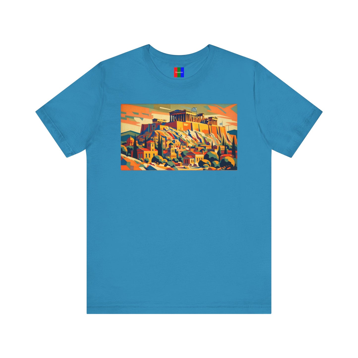 2. Acropolis of Athens Greece from Landmarks Collection - Unisex T-shirt