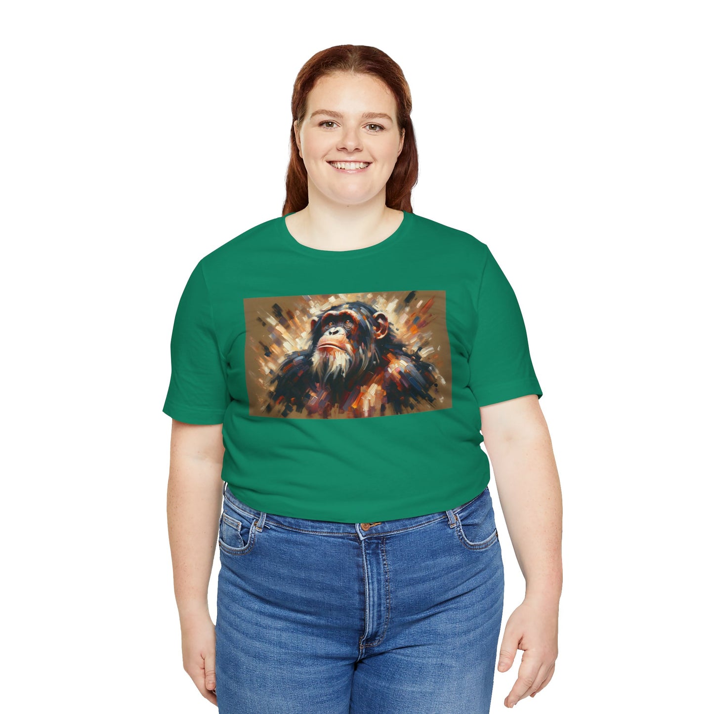 1. Chimpanzee From Endangered Species Collection - Unisex T-shirt