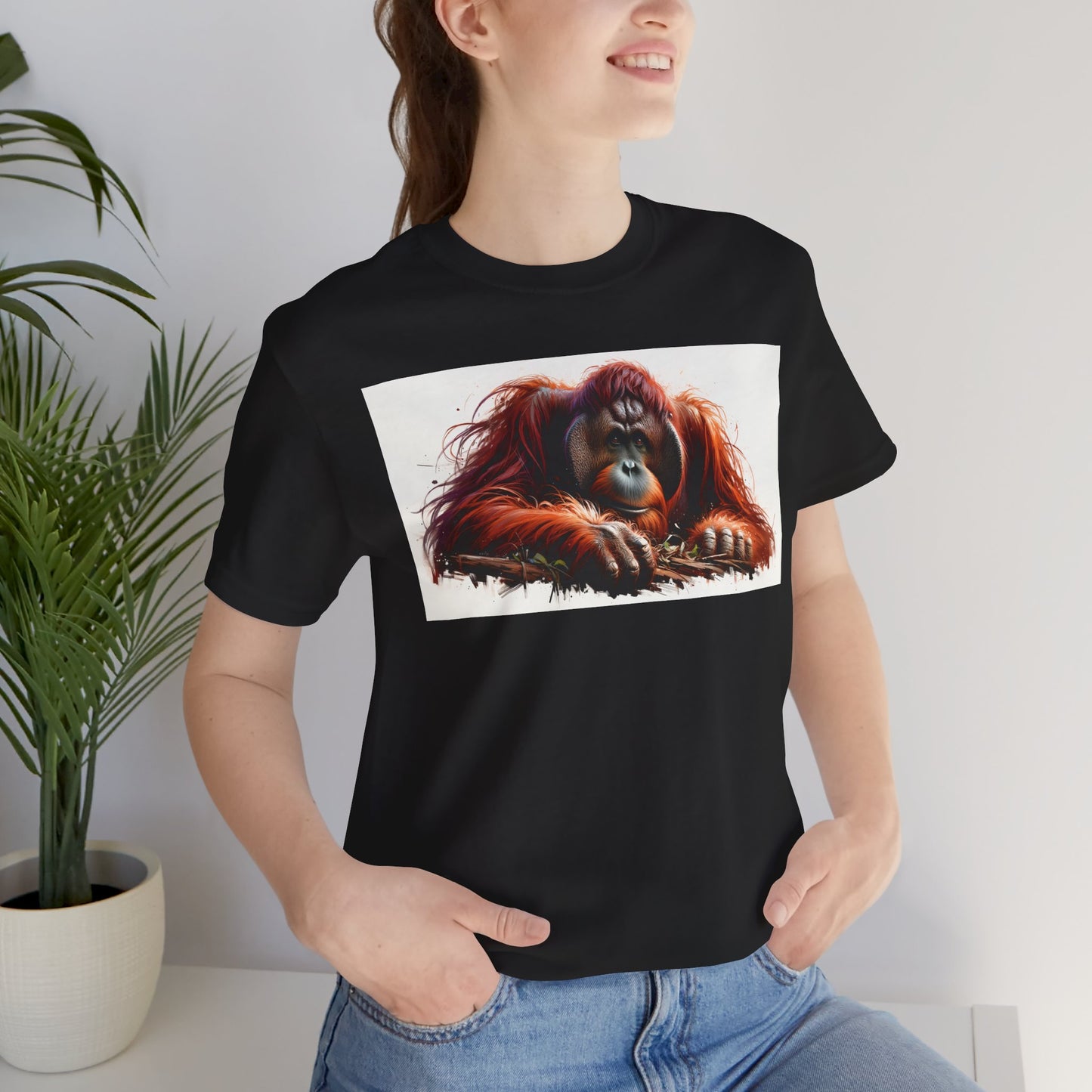 1. Sumatran Orangutan From Endangered Species Collection - Unisex T-shirt