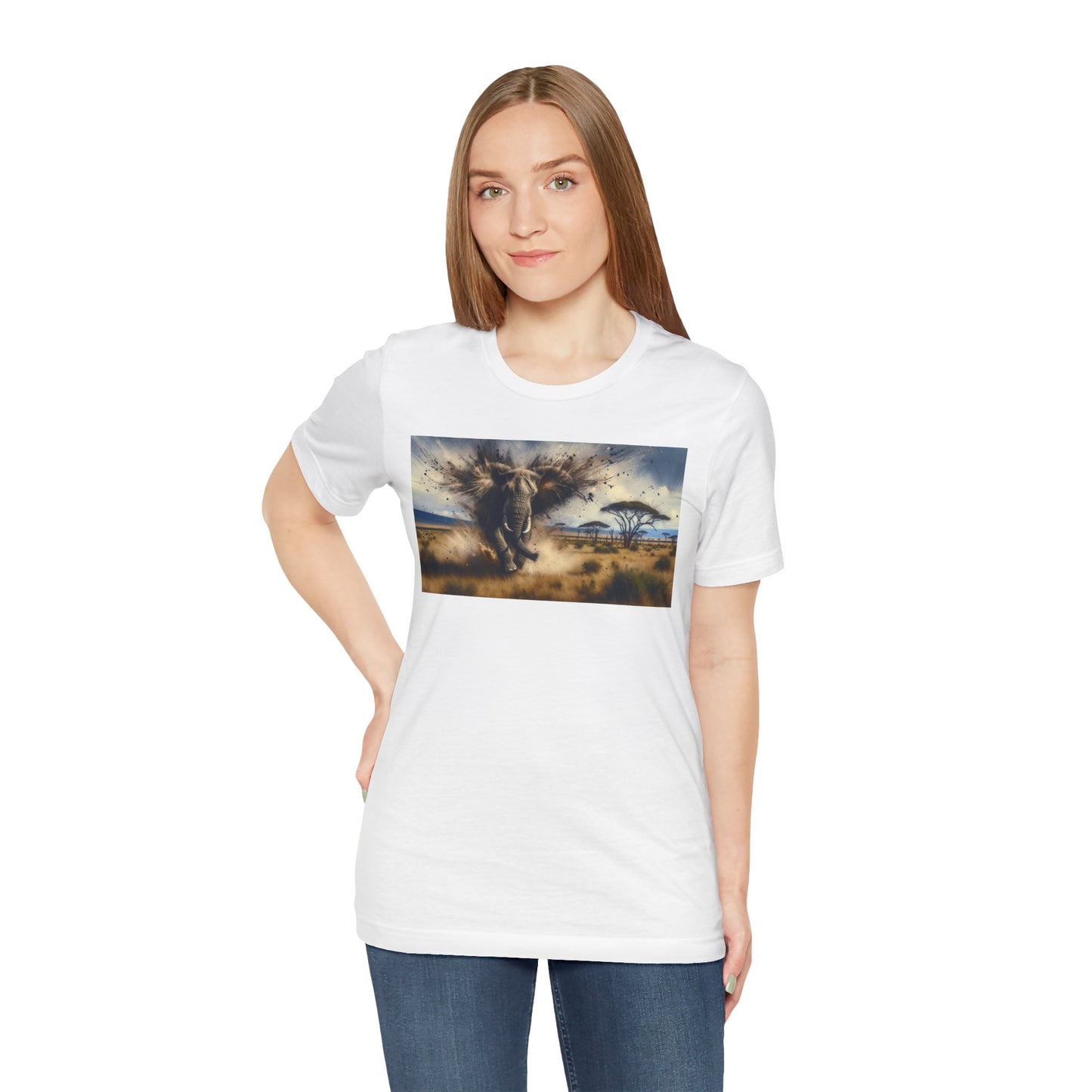 1. African Savanna Elephant From Endangered Species Collection - Unisex T-shirt