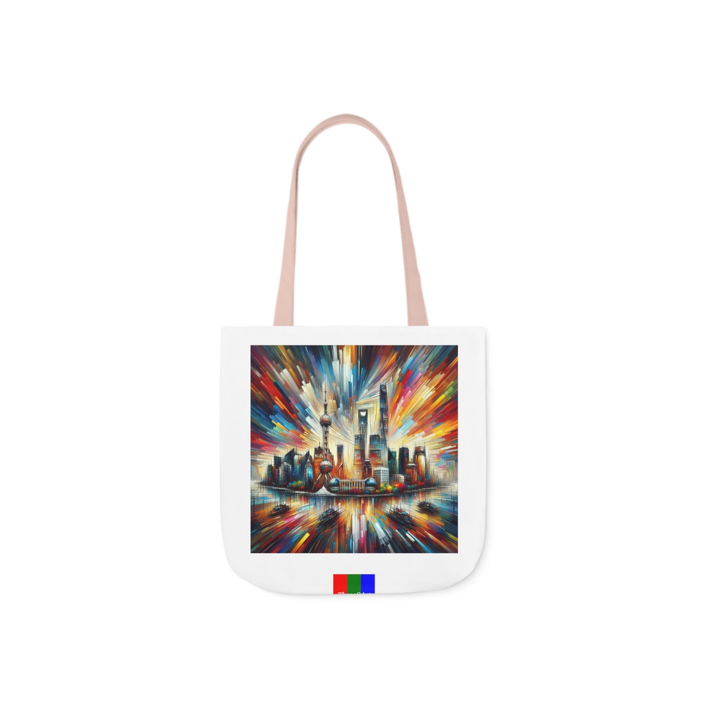 Shanghai Flip Canvas Tote Bag