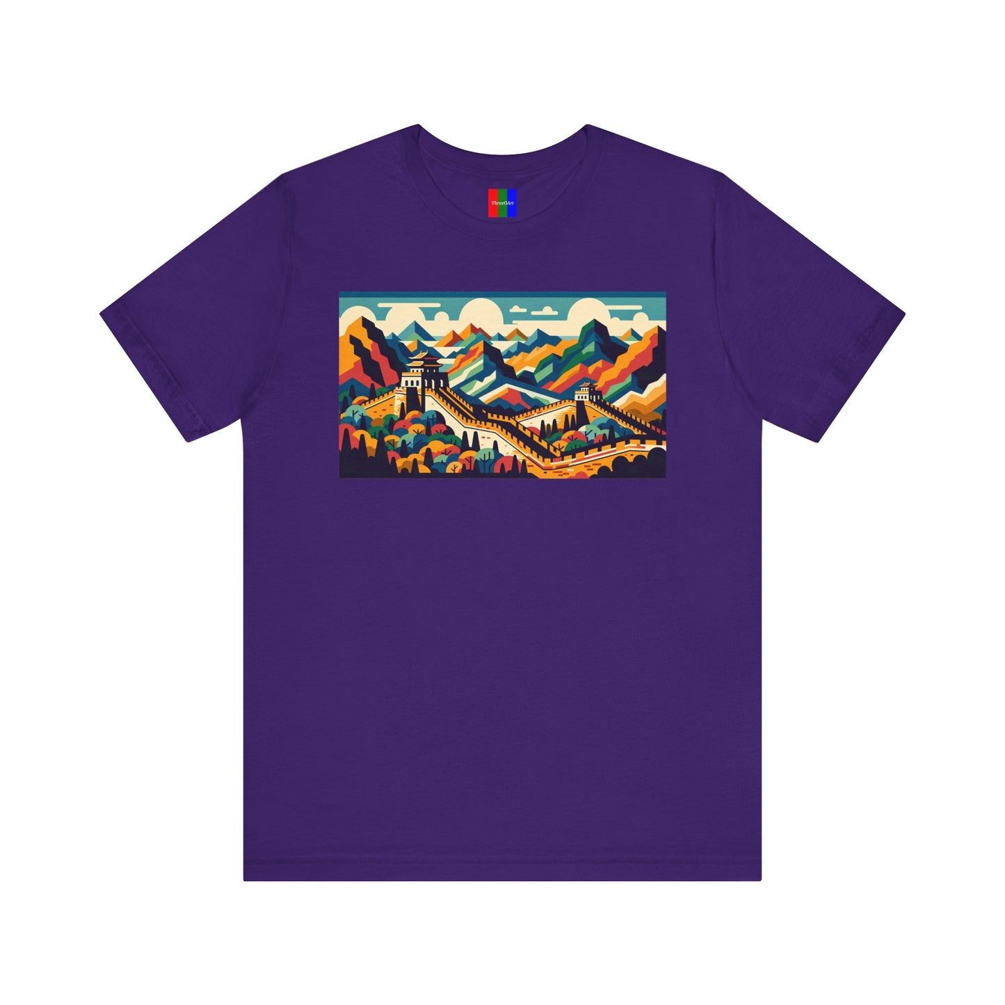 2. The Great Wall of China from Landmarks Collection - Unisex T-shirt