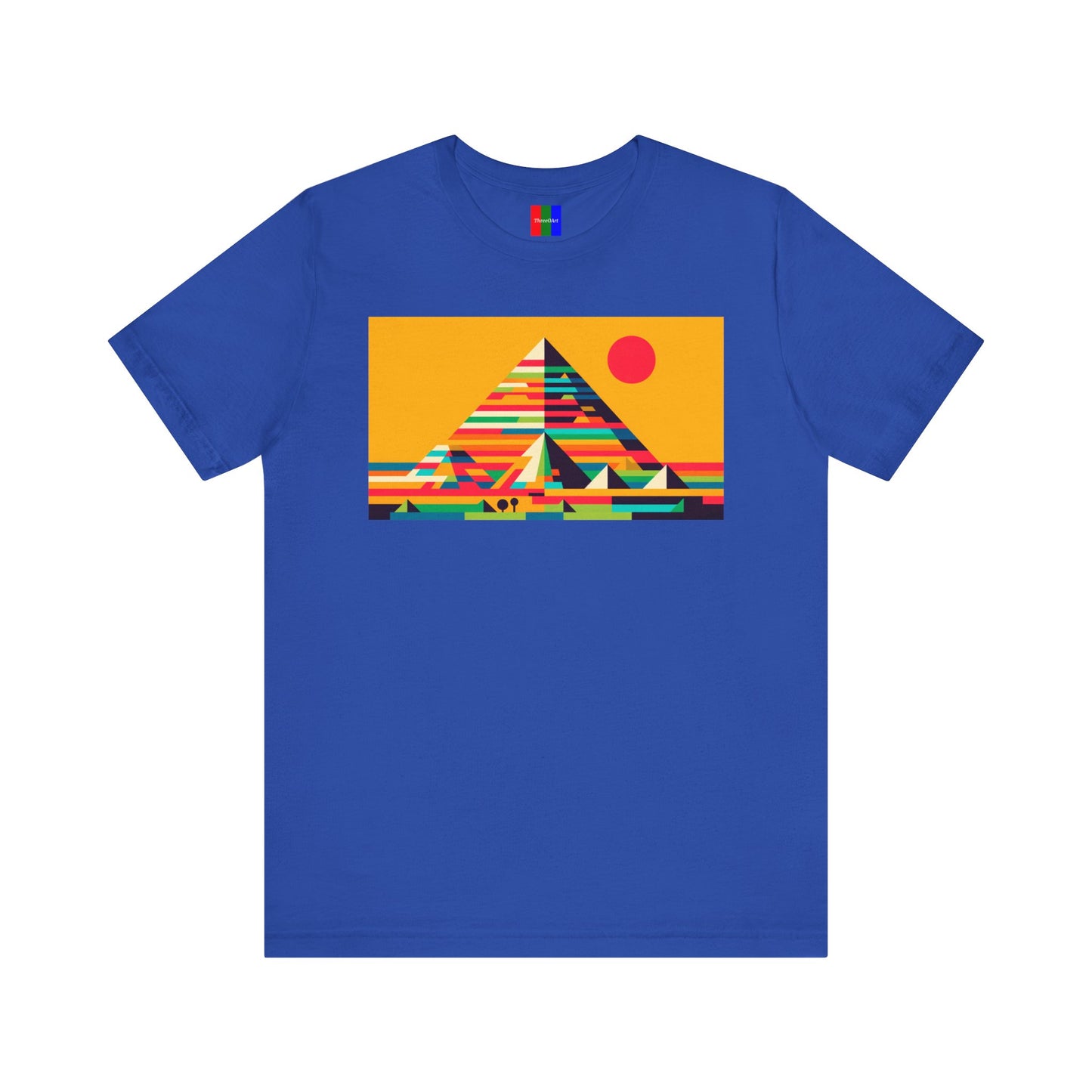 2. The Great Pyramids of Giza Egypt from Landmarks Collection - Unisex T-shirt