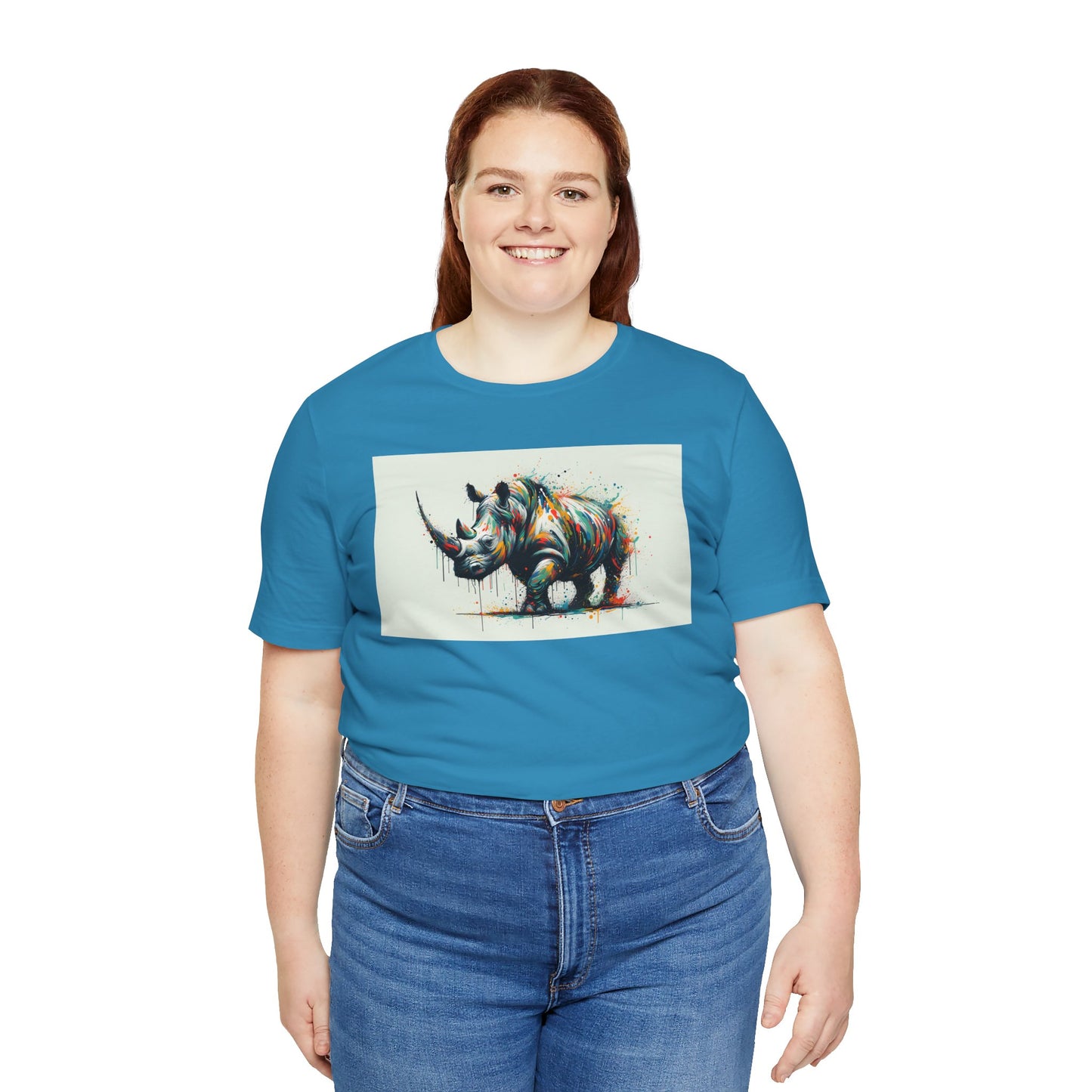 2. Black Rhino From Endangered Species Collection - Unisex T-shirt