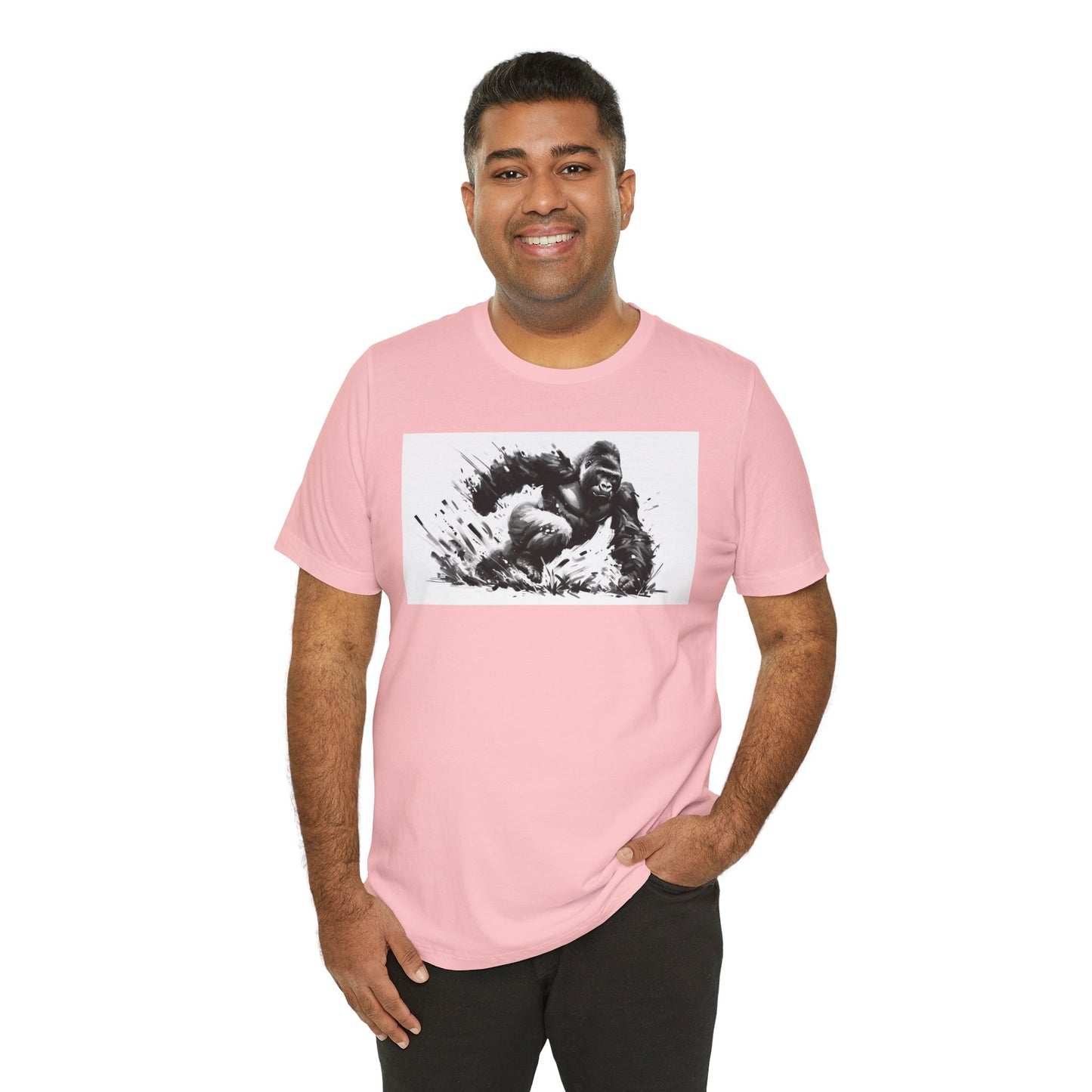 1. Cross River Gorilla From Endangered Species Collection - Unisex T-shirt