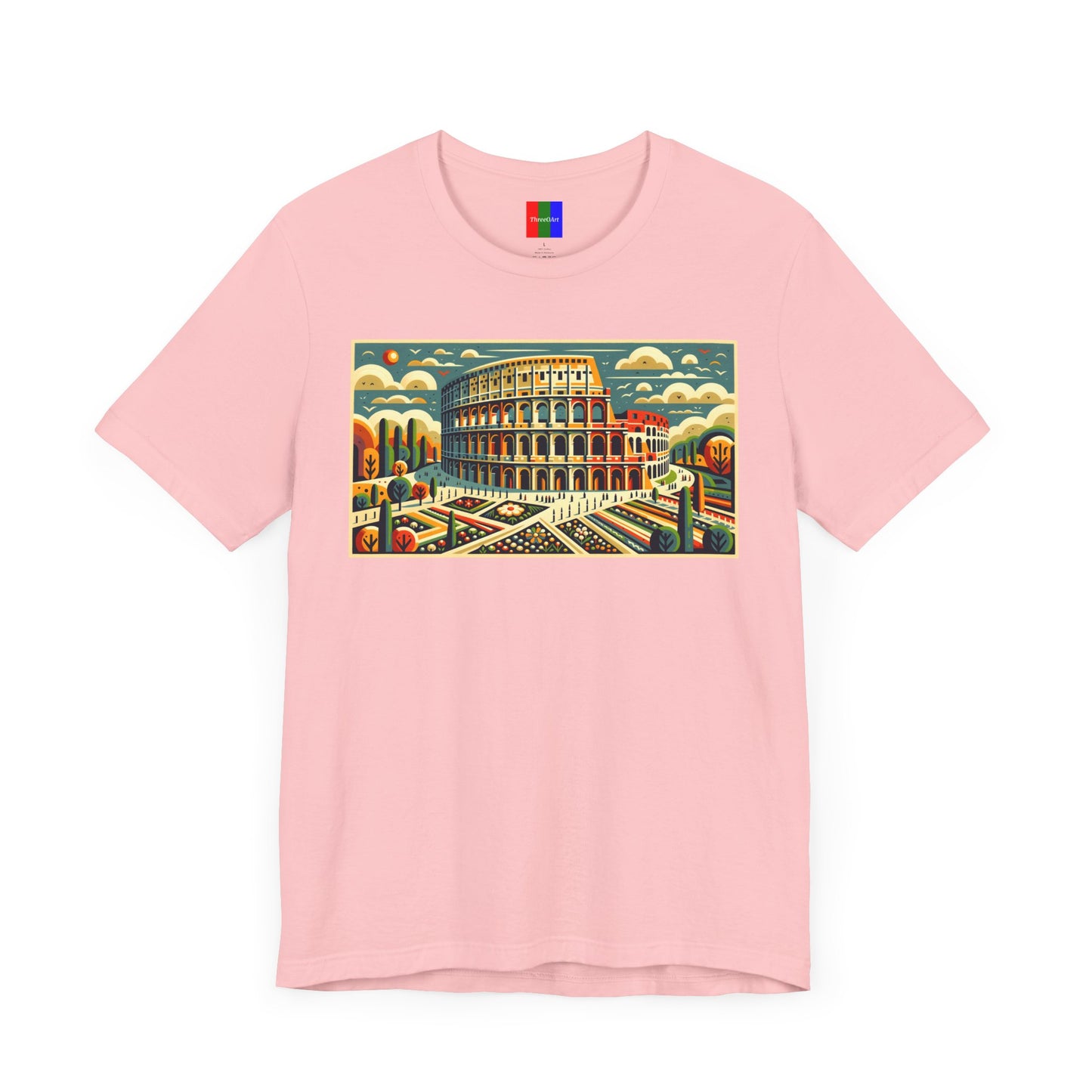 2. Colosseum Rome Italy from Landmarks Collection - Unisex T-shirt