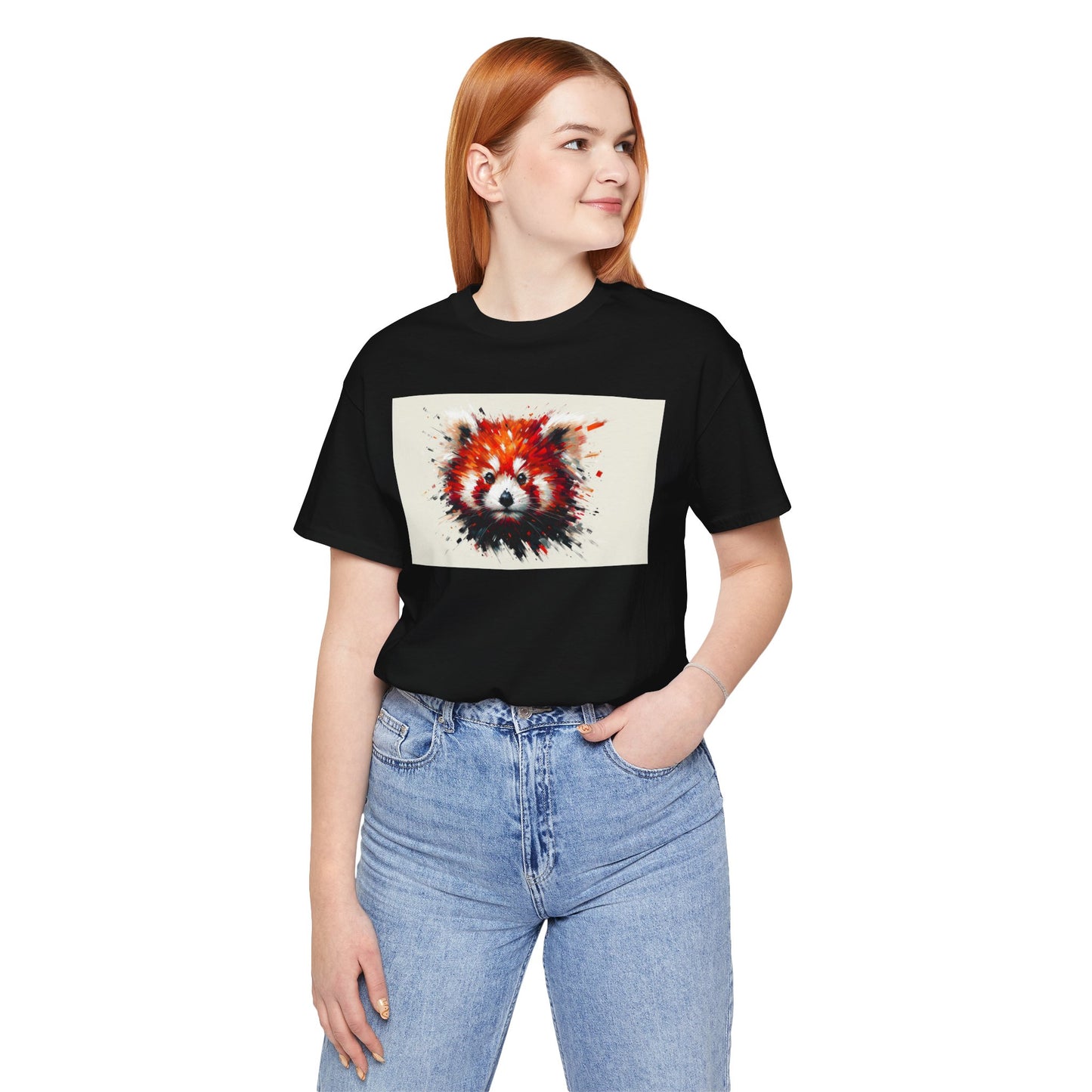 1. Red Panda From Endangered Species Collection - Unisex T-shirt