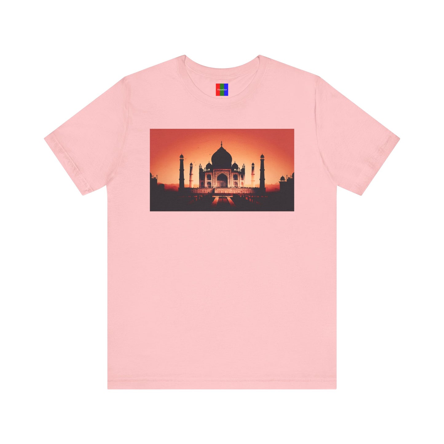 2. Taj Mahal India from Landmarks Collection - Unisex T-shirt