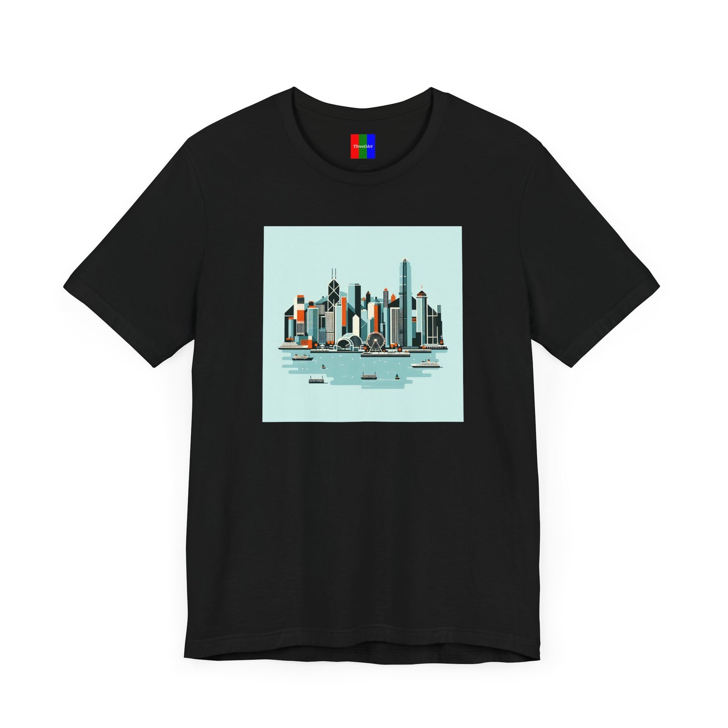 3. Hong Kong from Cities Collection - Unisex T-shirt