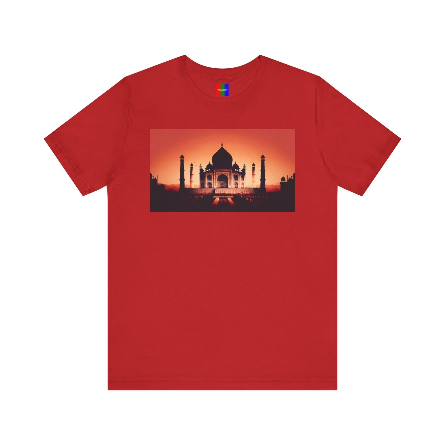 2. Taj Mahal India from Landmarks Collection - Unisex T-shirt