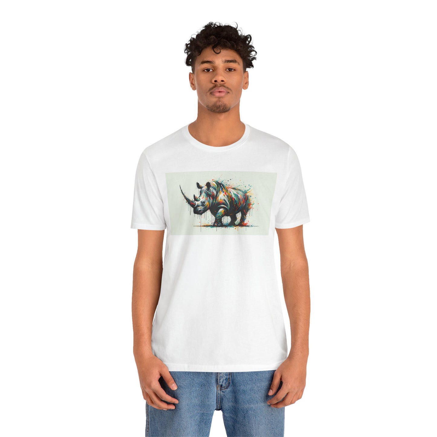 2. Black Rhino From Endangered Species Collection - Unisex T-shirt