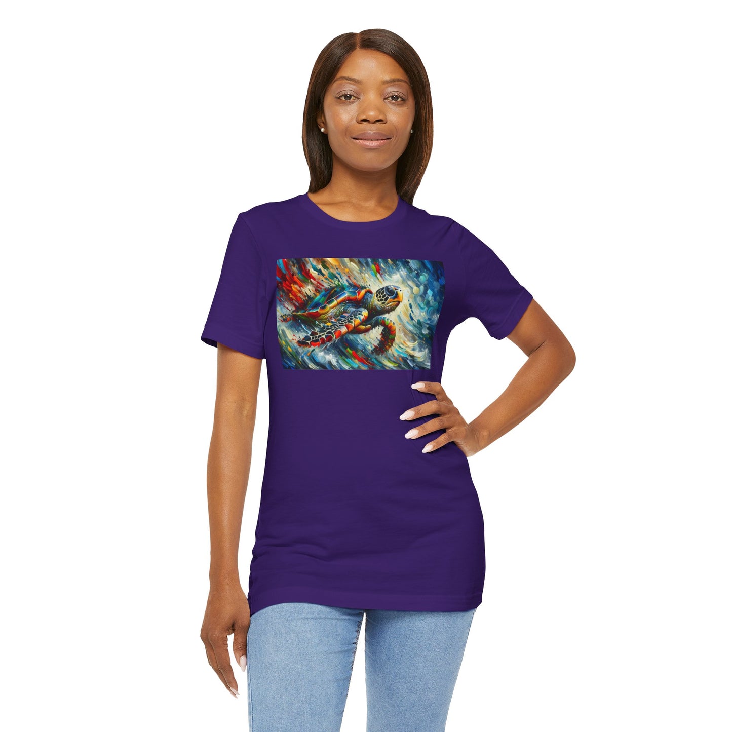 1. Hawksbill Turtle From Endangered Species Collection - Unisex T-shirt